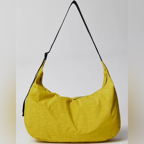 Handbags - 🆕 Large Nylon Crescent Bag. Over the shoulder bag in a cool chartreuse color 😍